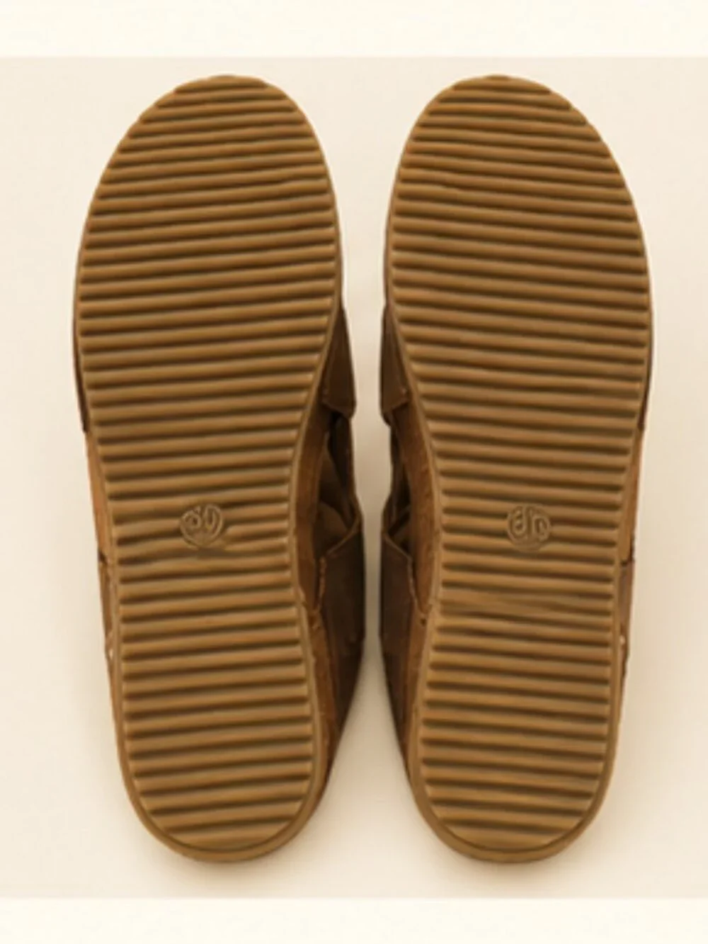 Minimalist Boho Cottagecore NWT Wedge Sandals Australian Neutral Leather FME 38